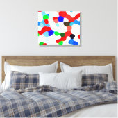 Cool Chappie Kunstwerk Leinwanddruck (Insitu (Schlafzimmer))