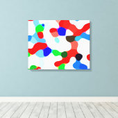Cool Chappie Kunstwerk Leinwanddruck (Insitu (Holzboden))