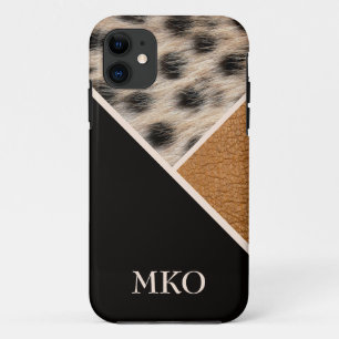 Cool Cheetah Mit Monogramm Case-Mate iPhone Hülle