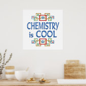 Cool Chemistry Poster (Küche)