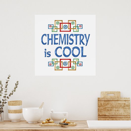 Cool Chemistry Poster (Küche)