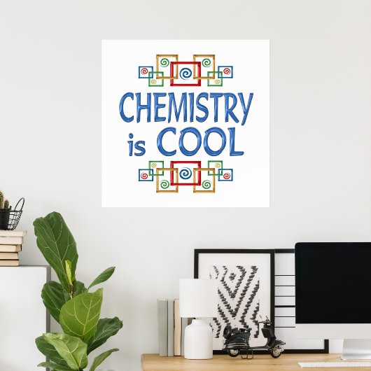 Cool Chemistry Poster (Heimbüro)