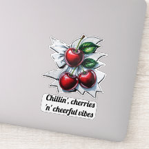 Cool Cherries fröhlich Vibes Summer Street Art