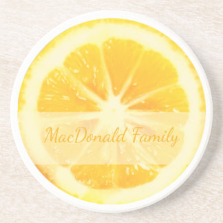 COOL CHIC CUSTOM CRISP CITRUS FRUIT SUNNY LEMON GETRÄNKEUNTERSETZER