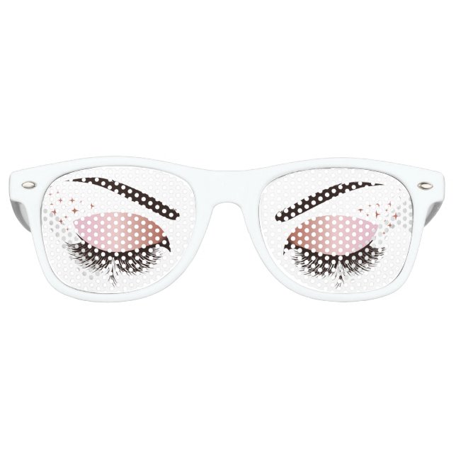 Cool Chic Imitate Lashes Partybrille (Vorderseite)
