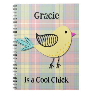 Cool Chick Retro Fun Journal-Notebook Notizblock