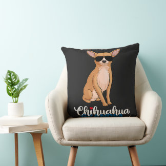 Cool Chihuahua Grandpa Dog Lover Kissen