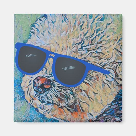 Cool "Chon the Bichon Magnet (Vorne)