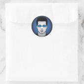 Cool Chris Head Sticker (Tasche)