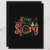 Cool Christian Christmas Resurrection Day Jesus Tr (Vorne/Hinten)