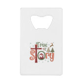 Cool Christian Christmas Resurrection Day Jesus Tr Geldbeutel Flaschenöffner (Vorderseite)