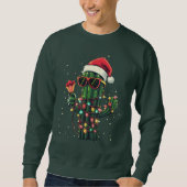 Cool Christmas Cactus with Amaryllis Sweatshirt (Vorderseite)