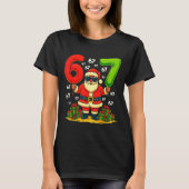 Cool Christmas Six Seven Santa Claus 6 7 Funny Gen T-Shirt (Vorderseite)