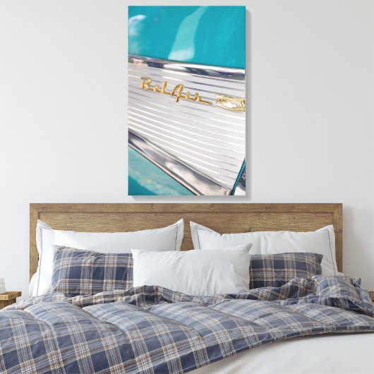 Cool Chrome Leinwanddruck (Insitu (Schlafzimmer))