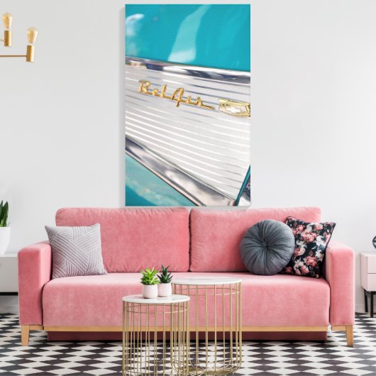 Cool Chrome Leinwanddruck (Insitu (Wohnzimmer))