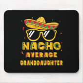 Cool Cinco De Mayo Nacho Durchschnittliche Großtoc Mousepad (Vorne)