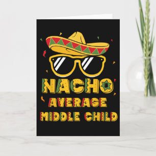 Cool Cinco De Mayo Nacho Durchschnittliches mittle Karte