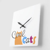 Cool Clexiglasuhr Quadratische Wanduhr (Winkel)