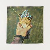Cool cold freezing ice cream wandteppich (Vorderseite)