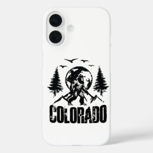 Cool Colorado Day Bigfoot Vintages Wandern iPhone 16 Hülle