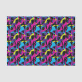 Cool comic graffiti tiled pattern  seidenpapier (Vorderseite)