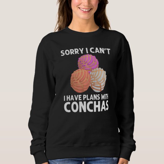 Cool Concha For Men Women Pan Dulce Latin Mexican Sweatshirt (Vorderseite)