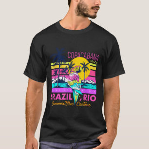 Cool Copacabana Beach Brasilien Rio Summer Vibes G T-Shirt