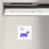 Cool Corgi Magnet (In Situ (Geschirrspüler))