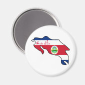 Cool Costa Rica Magnet (Vorderseite/Rückseite)