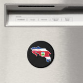 Cool Costa Rica Magnet (In Situ (Geschirrspüler))