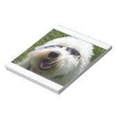 Cool Coton de Tulear Notizblock (Rotiert)