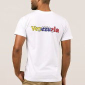 cool country flag customize men's Venezuelan 2 T-Shirt (Rückseite)