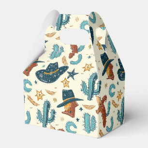 Cool Country Western Cowboy gekachelt Geschenkschachtel