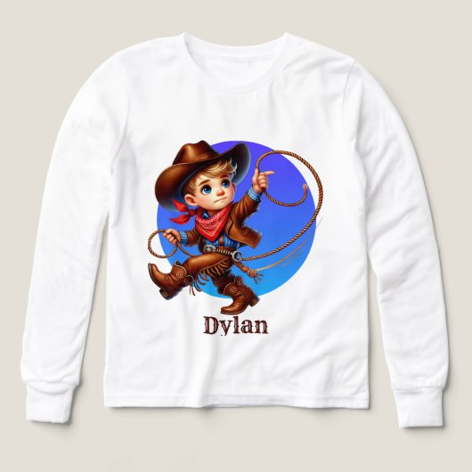 Cool Cowboy Liebhaber individuell anpassbare Tri-B (Design Vorderseite)