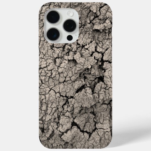 Cool Cracked Earth Dirt Textur Case-Mate iPhone Hülle (Rückseite)
