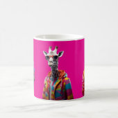 Cool Crew – Colour-Pop Animal Squad Hot Pink Kaffeetasse (Mittel)