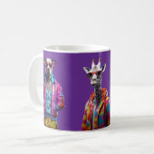 Cool Crew – Colour-Pop Animal Squad Purple Mug Kaffeetasse (Vorderseite Links)
