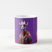Cool Crew – Colour-Pop Animal Squad Purple Mug Kaffeetasse (Mittel)