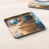 Cool Croc Getränkeuntersetzer (Linke Seite)