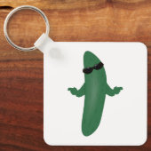 Cool Cucumber Schlüsselanhänger (Vorderseite)