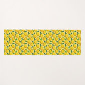 Cool cute yellow lemons fruit yogamatte (Vorderseite (Horizontal))