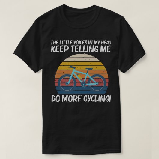 Cool Cycling Design For Men Women Biking Bicycle C T-Shirt (Design vorne)