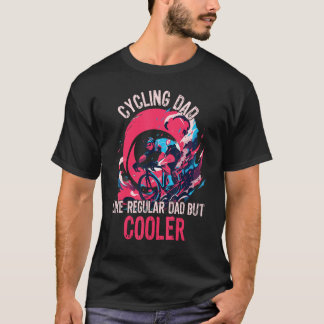 Cool Cycling For Dad Men Bicycling Bikers Bicycle T-Shirt