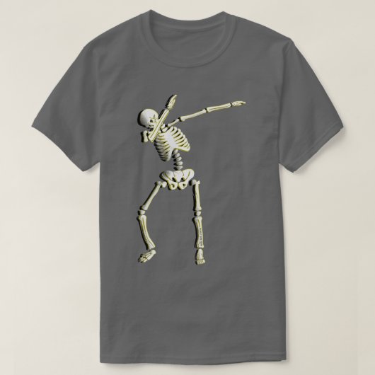 Cool Dabbing Skeleton Shirt Funny Cinco de Mayo Gi (Design vorne)