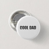 Cool Dad Button (Vorne & Hinten)