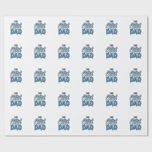 Cool Dad Mountain Vintage Grafikdesign_1 Geschenkpapier (Flach)