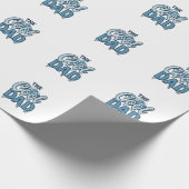 Cool Dad Mountain Vintage Grafikdesign_1 Geschenkpapier (Ecke)