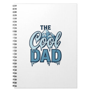 Cool Dad Mountain Vintage Grafikdesign_1 Notizblock