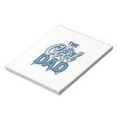 Cool Dad Mountain Vintage Grafikdesign_1 Notizblock (Rotiert)