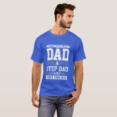 Cool Dad Stepdad word art T-Shirt (Vorne ganz)